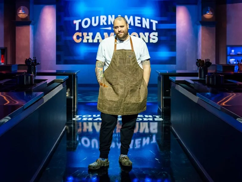 Competitor Christian Petroni, as seen on Tournament of Champions, Season 1.