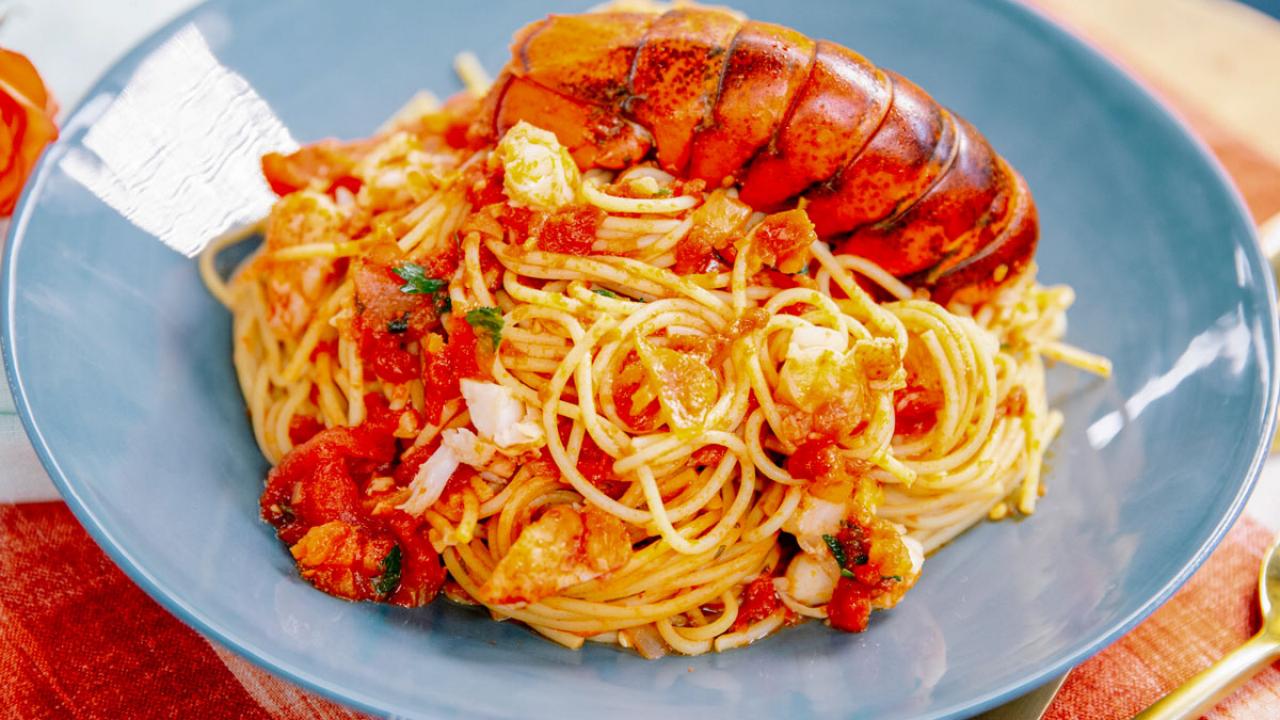 Spicy Lobster Pasta