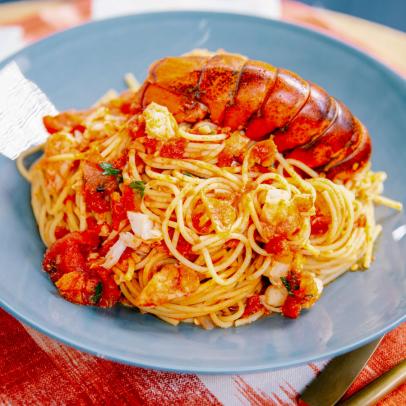 Spicy Lobster Pasta Recipe | Katie Lee Biegel | Food Network
