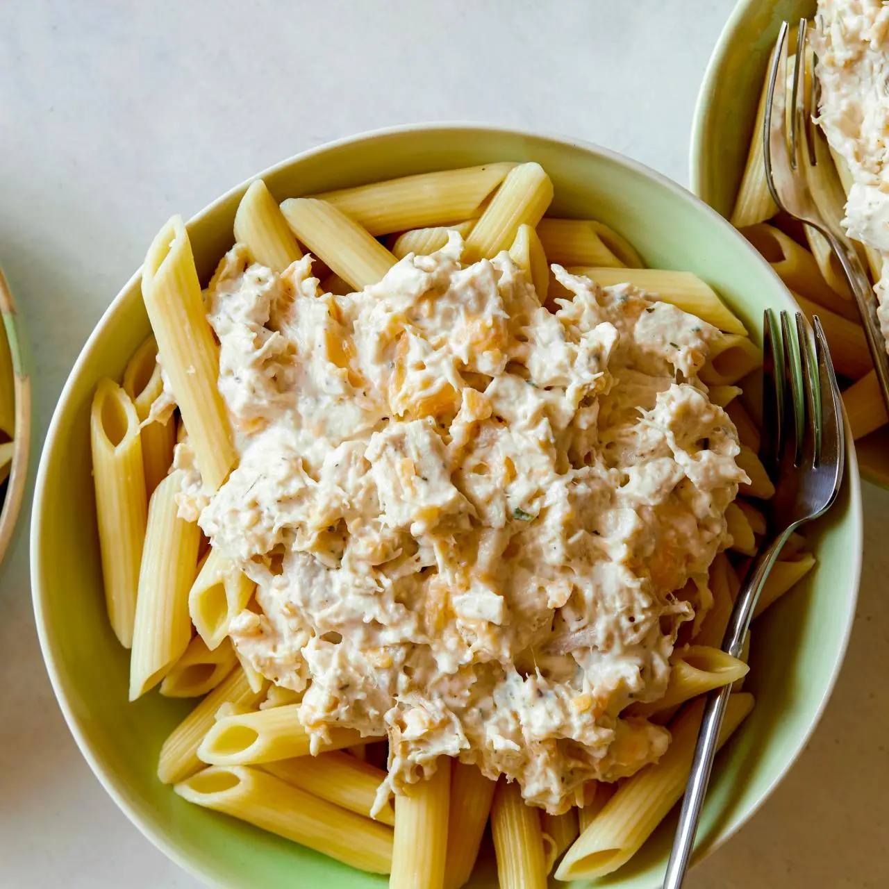 Instant Pot Creamy Ranch Chicken Pasta