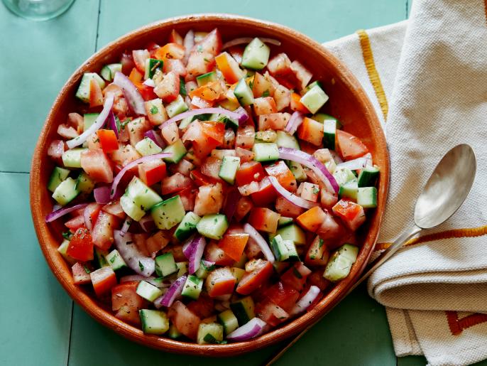 Tomato and Cucumber Salad Recipe Kardea Brown Food Network