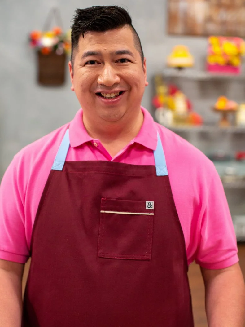 Portrait of Aris, as seen on Spring Baking Championship, Season 6.
