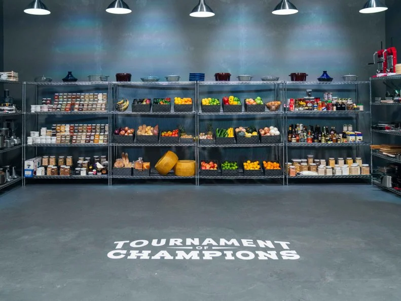 The Tournament of Champions set ingredients, as seen on Tournament of Champions, Season 1.