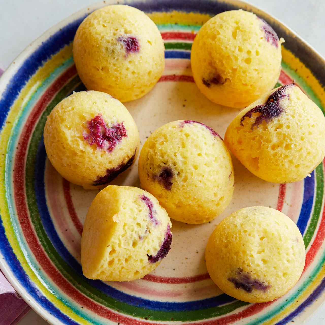 Instant Pot Blueberry Corn Muffin Bites