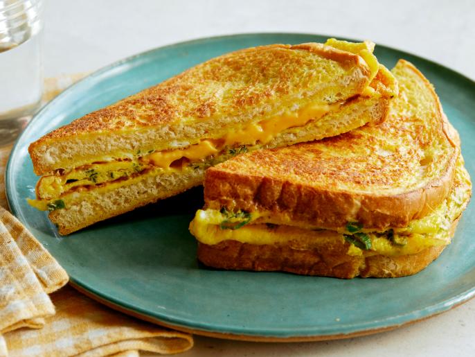 Egg and Cheese Bread Omelet Recipe Food Network Kitchen Food Network