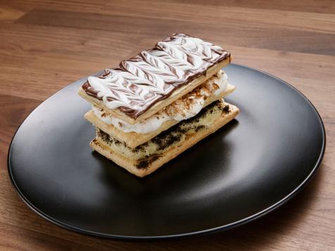 Black and White Mille-Feuille