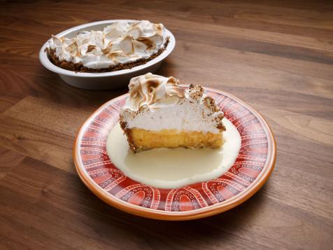 Orange Meringue Tart with Graham Cracker Crust