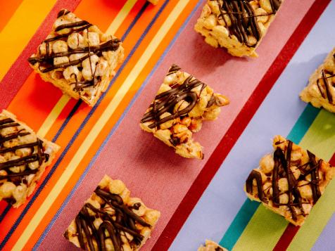 Peanut Butter and Chocolate Cereal Treats