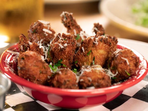 Zucchini and Artichoke Fritters image