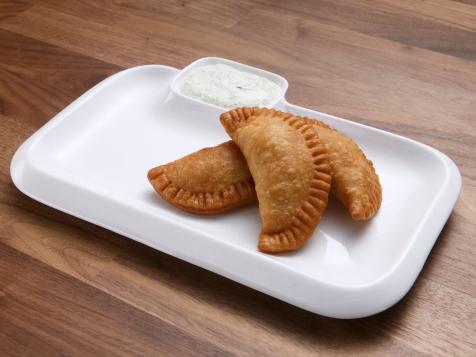 Crab Empanadas with Garlic-Lime Aioli