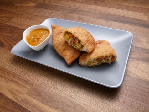 Curried Crab-Mango Pocket Pies and Hot Sauce
