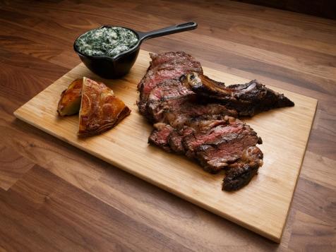 Porcini-Rubbed Rib-Eye