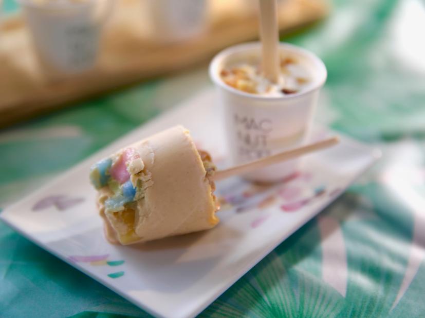 Food Beauty of Molly's Macadamia Nut Pops, as seen on Girl Meets Farm, season 5.