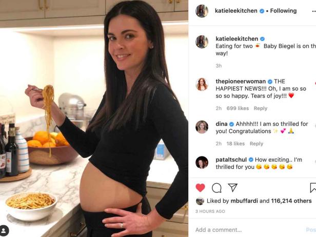 Katie Lee Is Expecting Her First Baby! | FN Dish - Behind-the-Scenes, Food  Trends, and Best Recipes : Food Network | Food Network