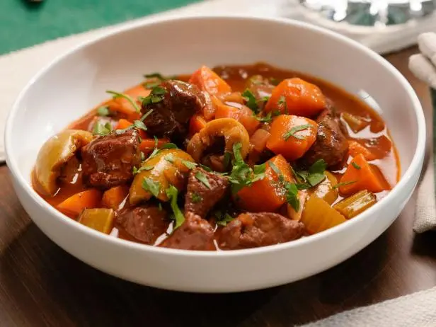 Lamb and Red Wine Stew Recipe - Chef's Resource Recipes