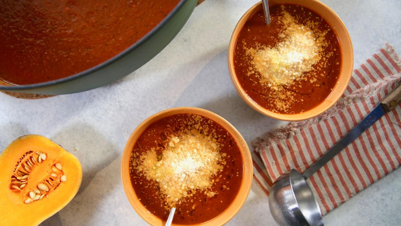 Fresh Tomato Apple Soup