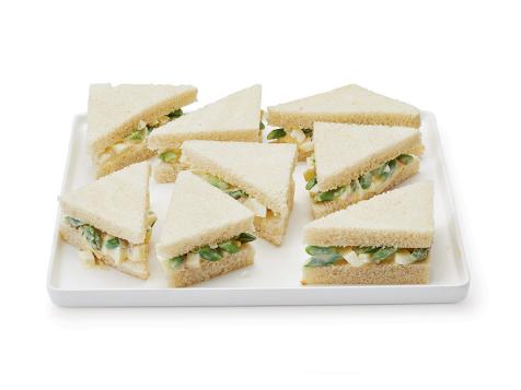 Asparagus Egg Salad Tea Sandwiches
