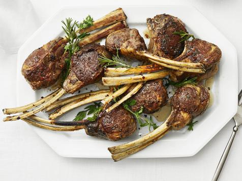 Pan-Roasted Double-Cut Lamb Chops