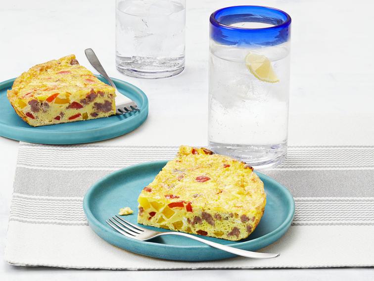 Sausage and Pepper Frittata Recipe Anne Burrell Food Network