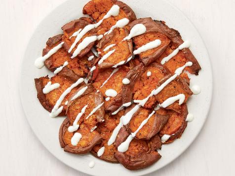 Smashed Sweet Potatoes