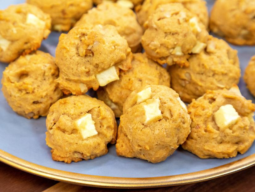 Apple Walnut Cookies beauty, as seen on Food Network Kitchen Live.