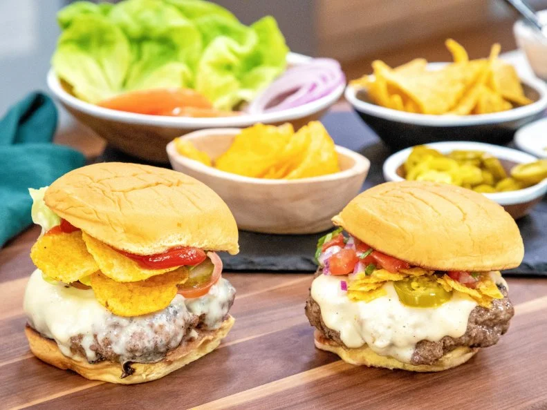 Burger 101 beauty, as seen on Food Network Kitchen Live.