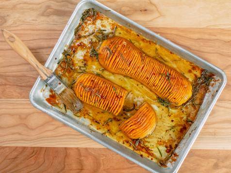 Hasselback Butternut Squash