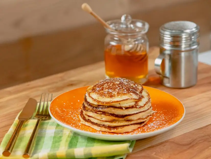 Alejandra Ramos features Orange Ricotta Pancakes, as seen on Food Network Kitchen Live.