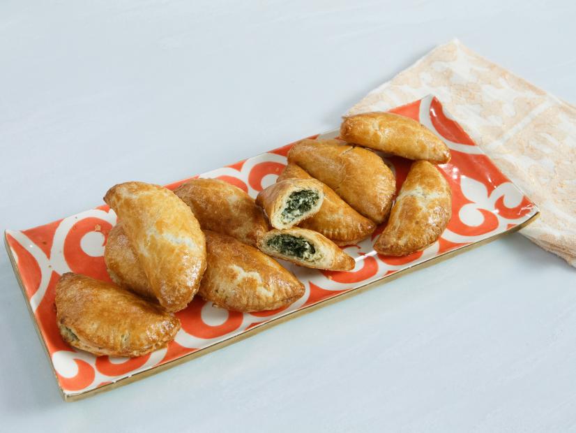 Mini Kale and Fontina Breakfast Pies, as seen on Food Network Kitchen Live.
