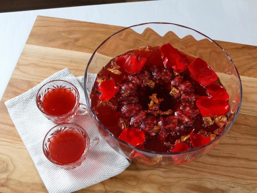 Pomegranate Holiday Punch, as seen on Food Network Kitchen Live.