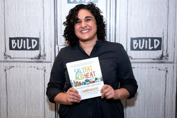 NEW YORK, NEW YORK - NOVEMBER 30: Samin Nosrat visits Build Studio on November 30, 2018 in New York City. (Photo by Santiago Felipe/WireImage)