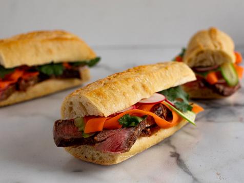 Seared Rib Eye Bahn Mi