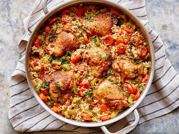 Food Network Kitchen’s The Best Chicken and Rice.