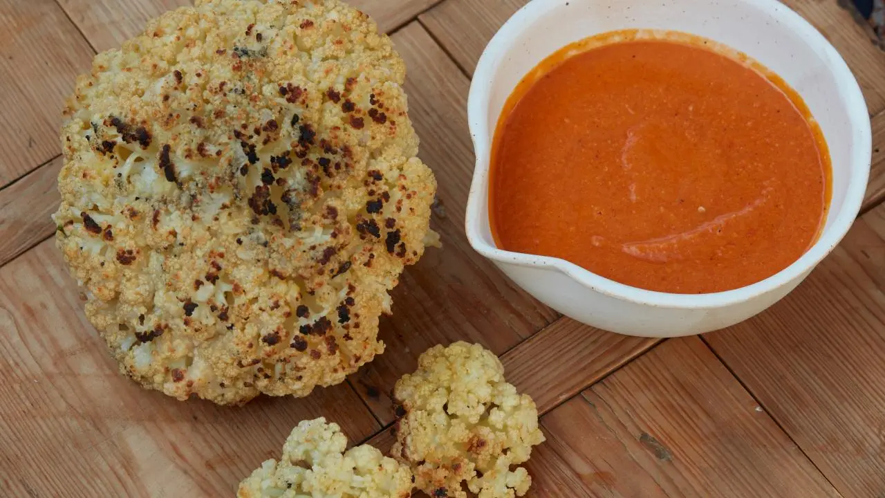 Charcoal Roasted Cauliflower