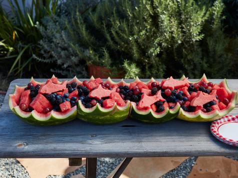 Shark and Waves Giant Watermelon Bowl