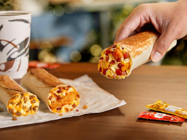 Taco Bell Adds Three New Breakfast Burritos To Its Menu Fn Dish Behind The Scenes Food Trends And Best Recipes Food Network Food Network