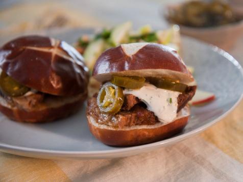 Brisket Sliders with Ranch
