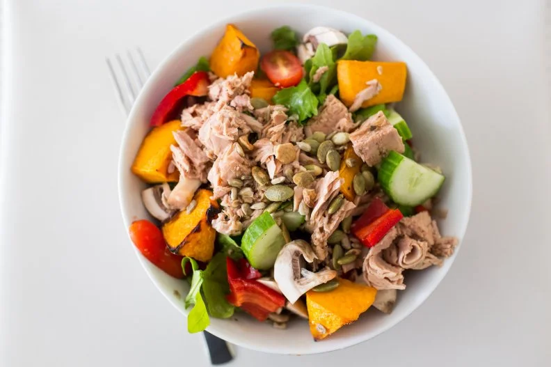 Canned tuna is a simple and affordable way to get protein, omega-3 fats and vitamin D. A 3-ounce can will provide 40-percent of the vitamin D you need for the day.