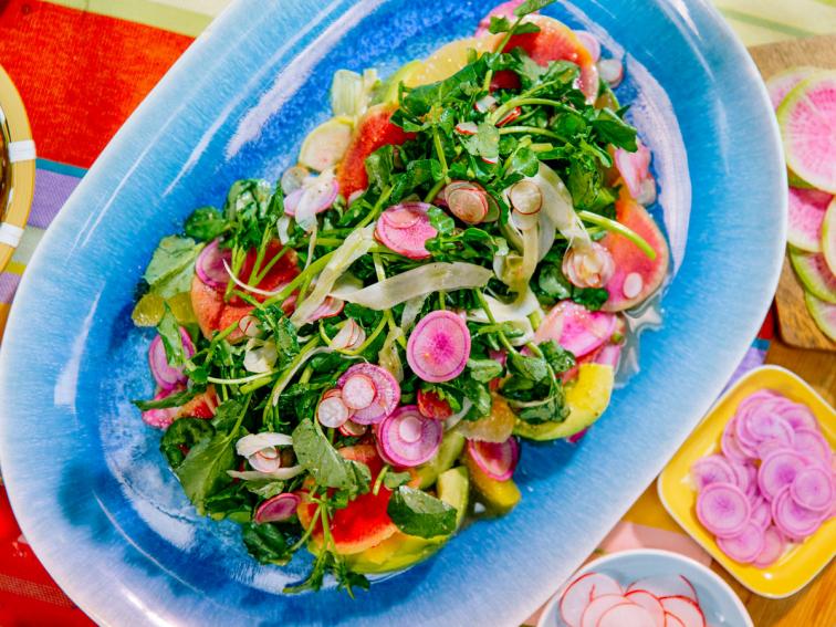 Spring Radish Salad Recipe Geoffrey Zakarian Food Network