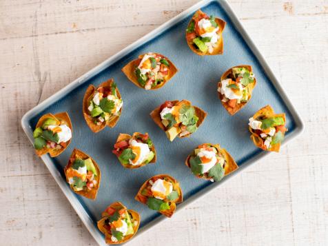 Wonton Taco Cups