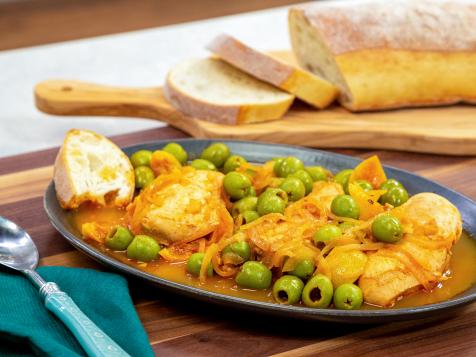 Spiced Chicken with Olives and Lemon