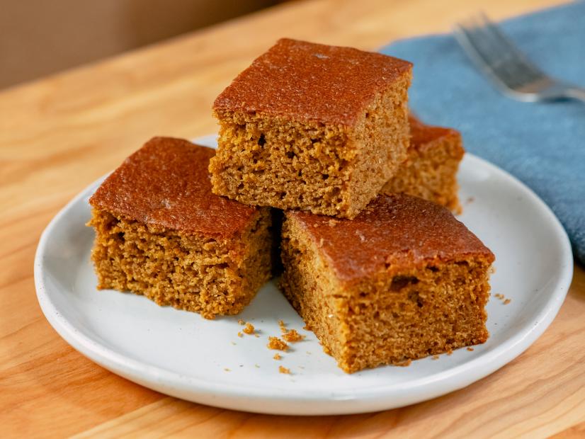 Alejandra Ramos features Gingerbread Cornbread, as seen on Food Network Kitchen Live.