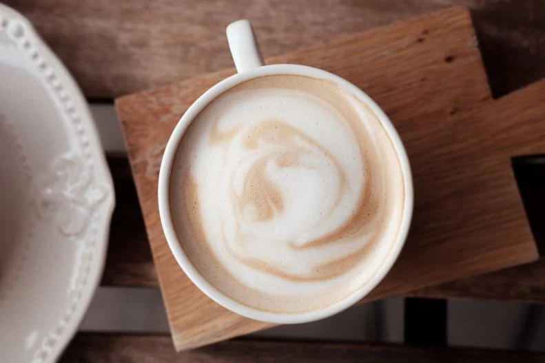 Instead of running to the nearest coffee shop for a fancy coffee, Dr. Joan Salge Blake, EdD, RDN, LDN, FAND is a nutrition professor at Boston University and the host of the hit nutrition, health, and wellness podcast, SpotOn! invested in a frother similar to this. " It makes my coffee taste like a cappuccino for a fraction of the price at a coffee shop," says Salge Blake. "From a nutrition standpoint, I am adding at least 1/3 cup of nonfat milk, which froths better than whole milk, to my mug. After my third (and last) cup of morning java, I have added at least a cup of milk to my morning, deliciously sipping on calcium, vitamin D, and potassium - three fall-short nutrients for many Americans."