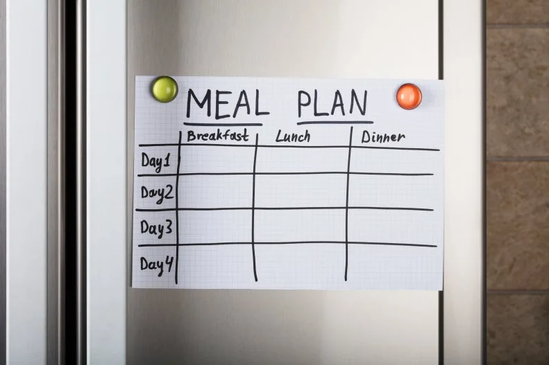 Morning habits sometimes involve thinking ahead and that's exactly what Kacie Barnes, MCN, RDN, owner of Mama Knows Nutrition does. "Before the day starts, I always make sure I know what I'm going to make for dinner that night. I'll double check that I have the ingredients I need, and even do a bit of prep if I have a couple minutes to spare. At the end of the day I'm tired and need to get dinner together quickly for the family, so the chances of us having a healthy dinner are much greater if I have everything ready to go. Plus it keeps me from feeling so overwhelmed and scattered at dinnertime!" 