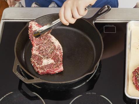 Rib-Eye Steak au Poivre Recipe - Alexandra Guarnaschelli