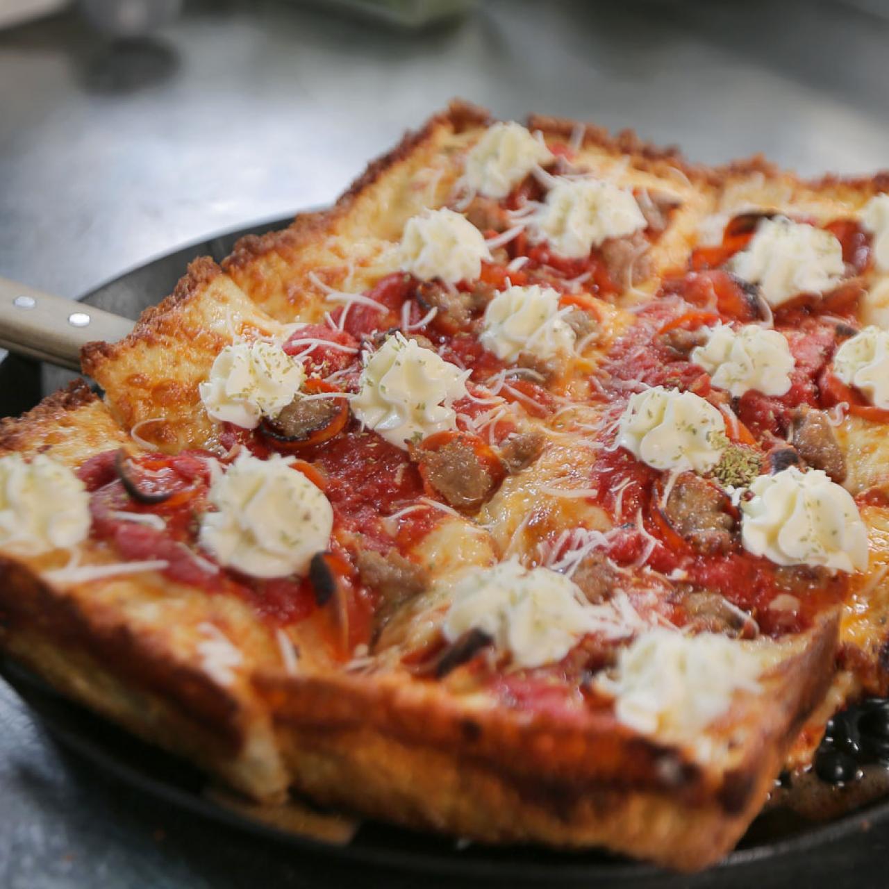 The Specialized Pan That Gives Detroit-Style Pizza Its Signature
