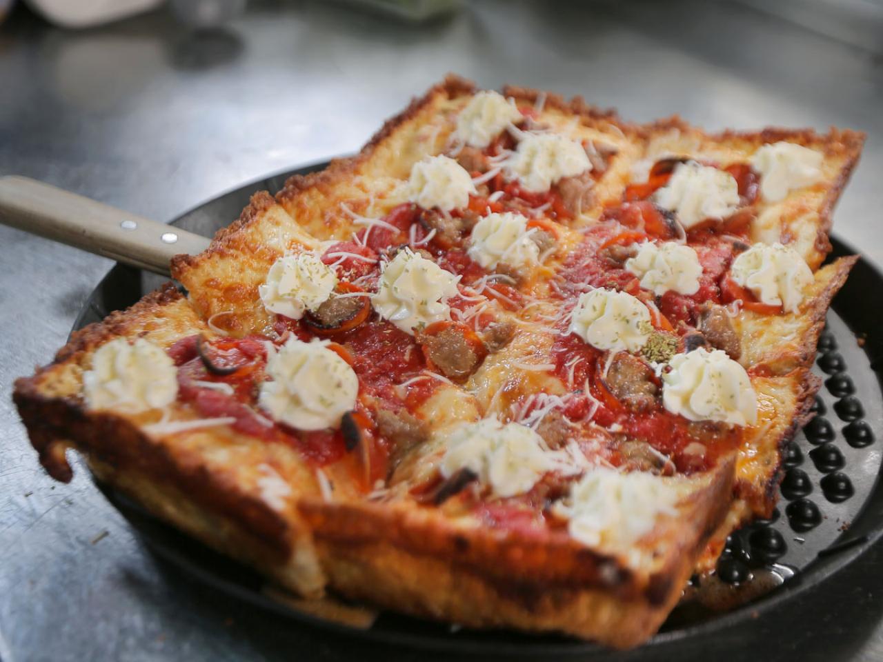 Detroit-Style Pan Pizza Recipe