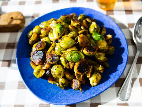 Crispy Chili Brussels Sprouts