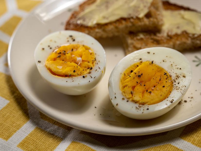 HardNotBoiled Eggs Reloaded Recipe Alton Brown Cooking Channel