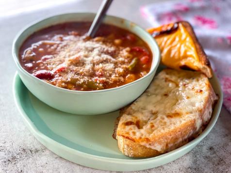 11-Can Soup and Cheesy Toast